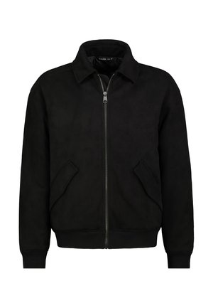 MIT KLAPPTASCHEN - Light jacket - black