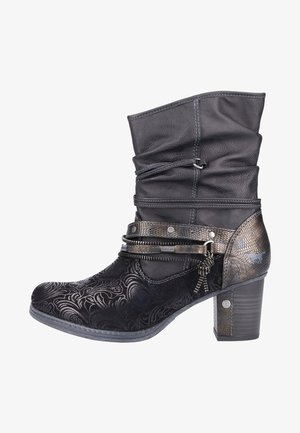 Mustang, Bottines de cowboy / motard - black