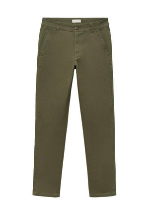 MED STRÆK - Bukser - khaki