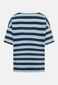 Elbsand LUANI KURZARM - Triko s potiskem - blau