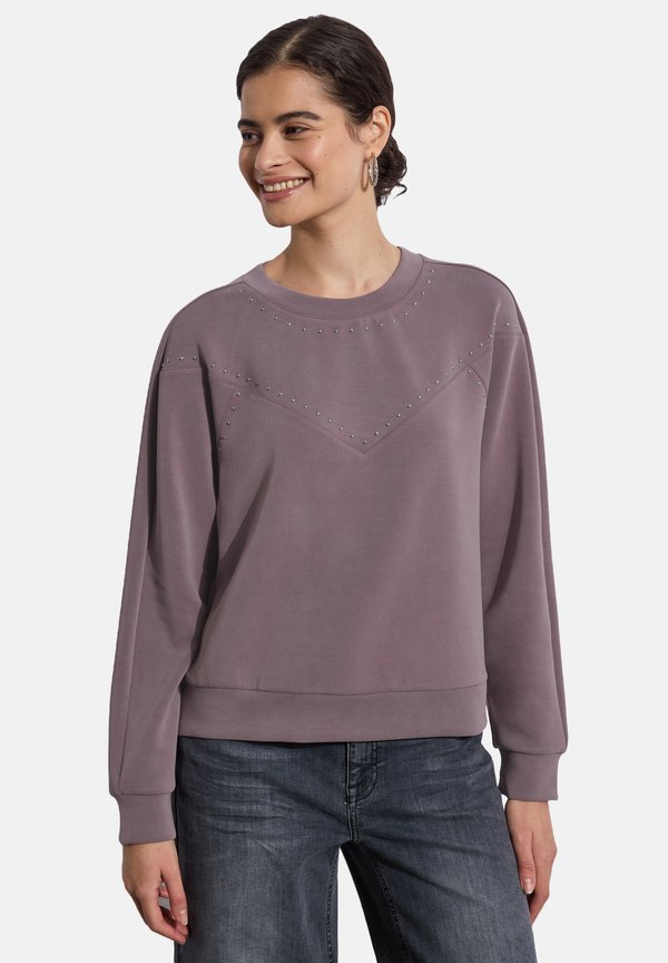 MIT NIETEN - Sweatshirt - rosa