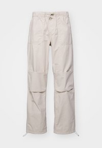 SLHLOOSE-NEW PARACHUTE PANT  - Trousers - pumice stone