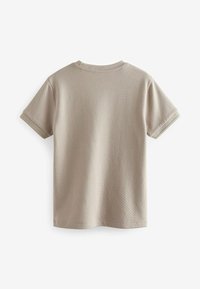 Next SHORT SLEEVE  - Tricou basic - natural