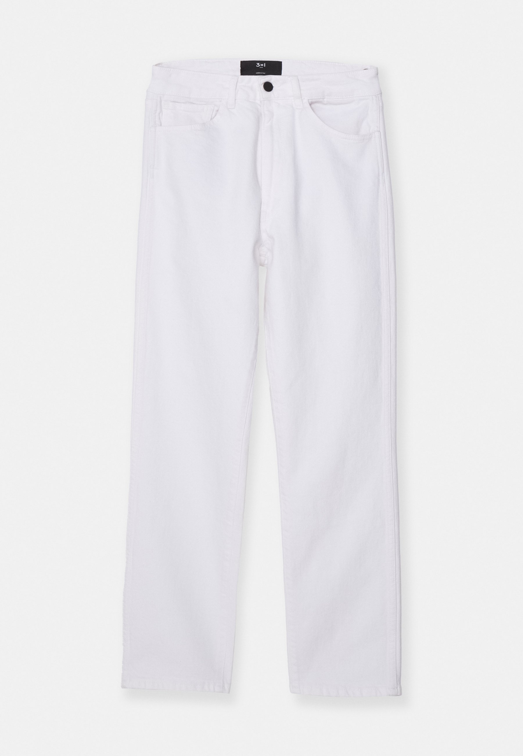3x1 CLAUDIA SLIM - Slim fit jeans - optic white/white - Zalando.ie