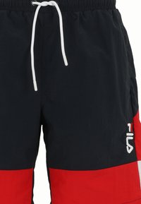 Fila APPAREL SCIACCA  - Shorts da mare - black iris true red bright white