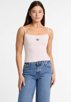 Guess Jeans TANK - Viršus - rose