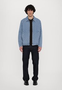 sandro ZIPPER CROSS JACKET - Traper jakna - blue vintage