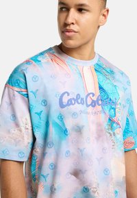 Carlo Colucci T-shirts print - blau