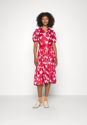 SJXZALANDO FERRIS WHEEL MIDI DRESS - Paitamekko - red