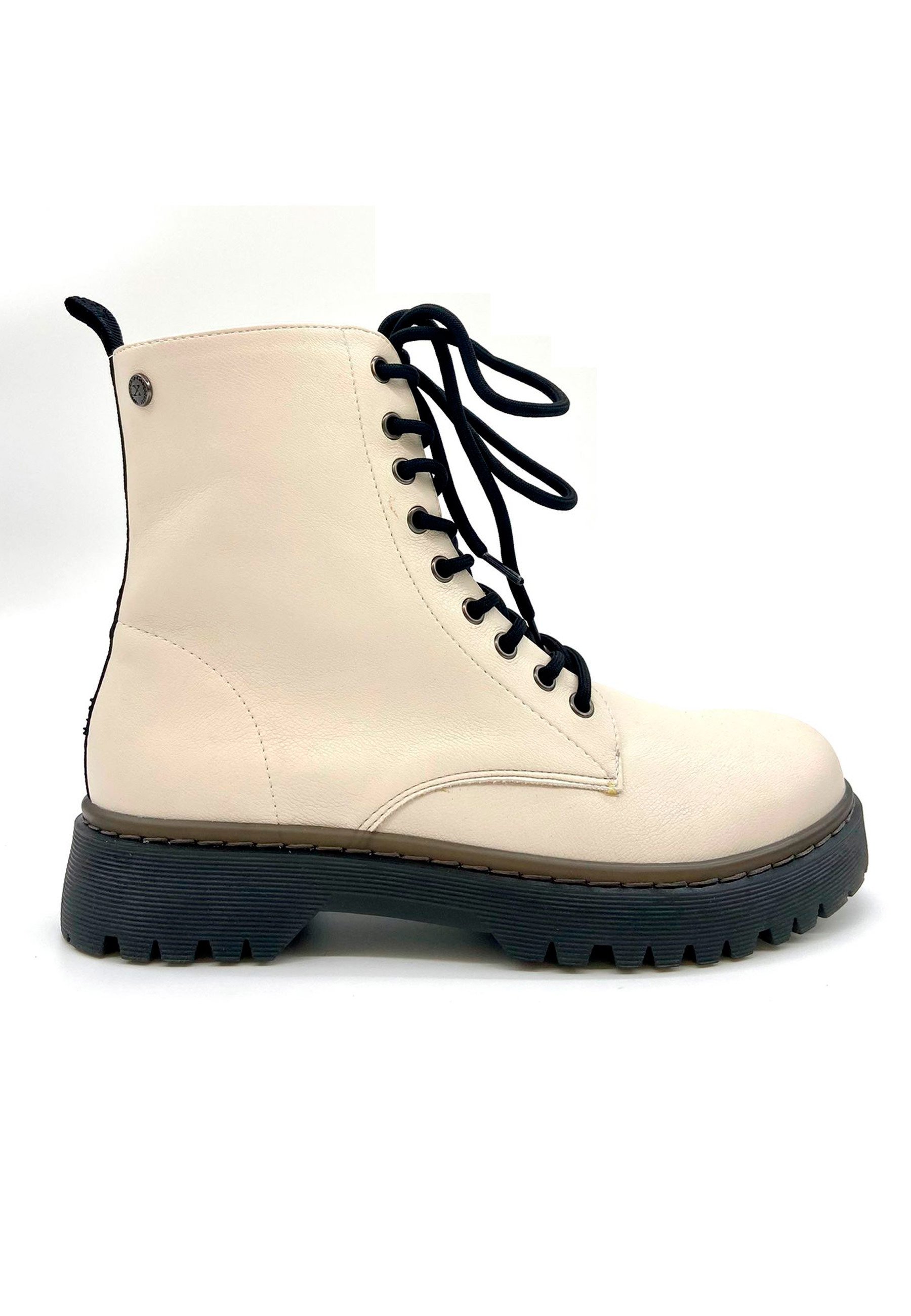 XTI Botines con plataforma - blanco - Zalando.es