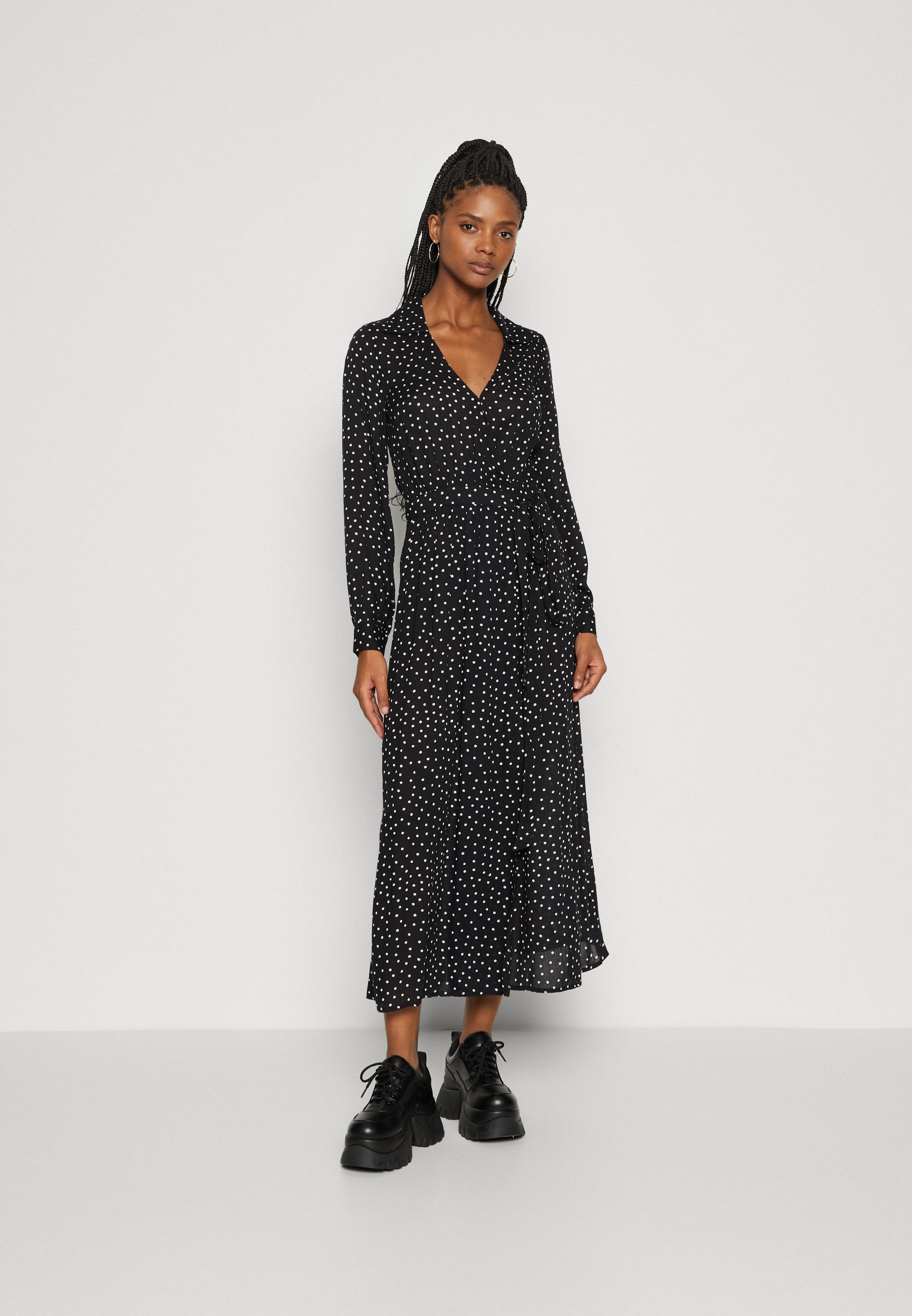 billabong black and white dress Billabong Swept Away Dress main image 0