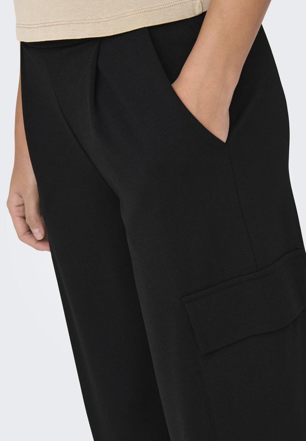 JDYGEGGO LIFE POCKET - Cargo trousers - schwarz4