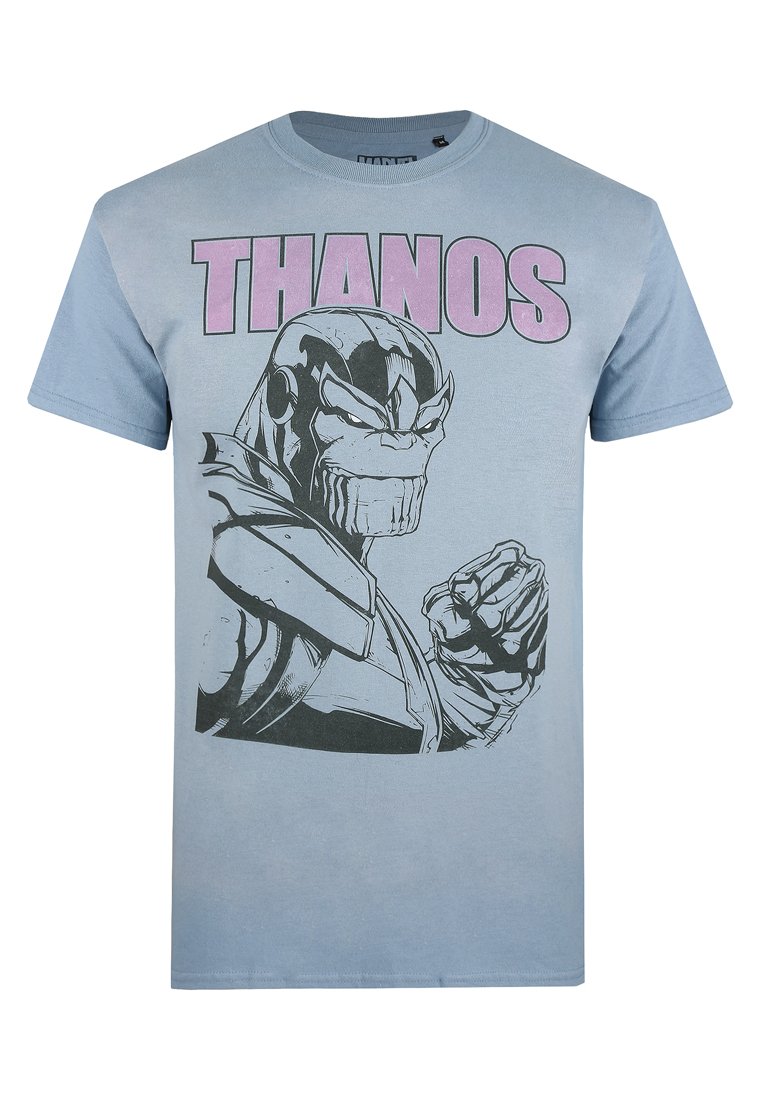 Marvel T-shirt print blauw