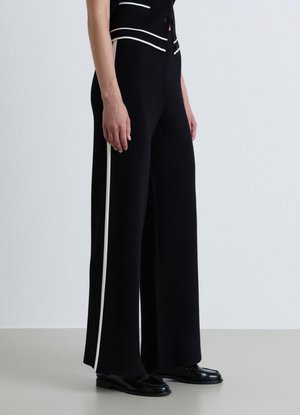 Calliope, PANTALONE GINNICO TINTA UNITA - Pantaloni - ultrablack