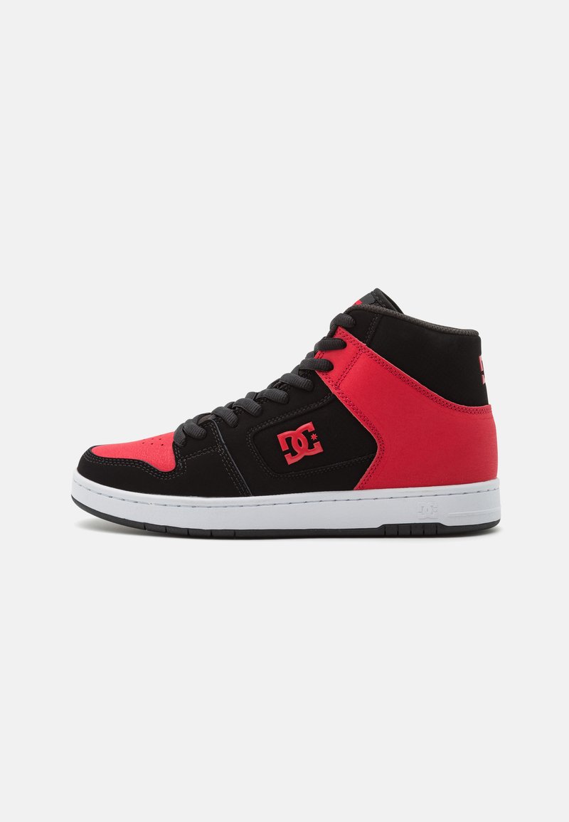 DC Shoes MANTECA 4 HI - Vysoké tenisky - black/red