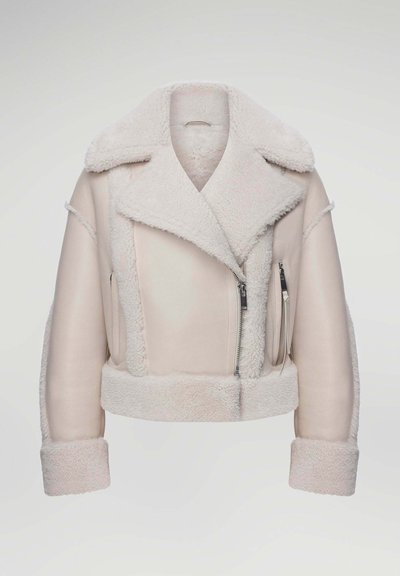 VSP MARION - Lederjacke - beige