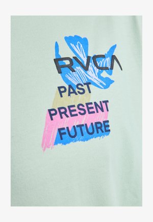 RVCA, RVCA MÄNNER APPAREL|TOPS EVYZT00315 - Print T-shirt - mottled green
