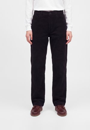 Carhartt WIP, BRANDON PANT - Wide leg - black rinsed
