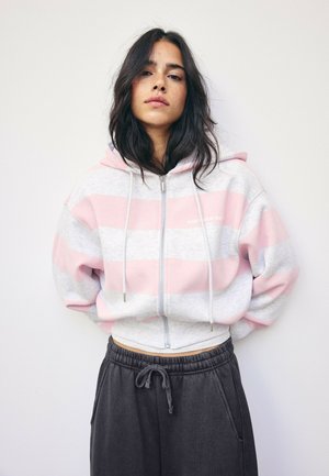 Stradivarius, REGULAR PRINTED SWEATSHIRT - Sweatjacke - pink