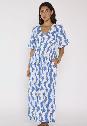 Maison 123, ROBE POLLYNA R IMP - Vestito lungo - bleu roi