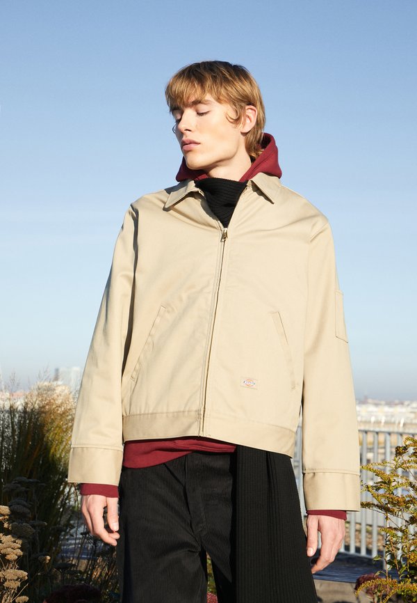 LINED EISENHOWER JACKET - Light jacket - khaki