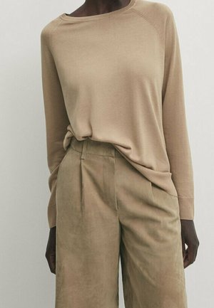 Pullover - gold-coloured