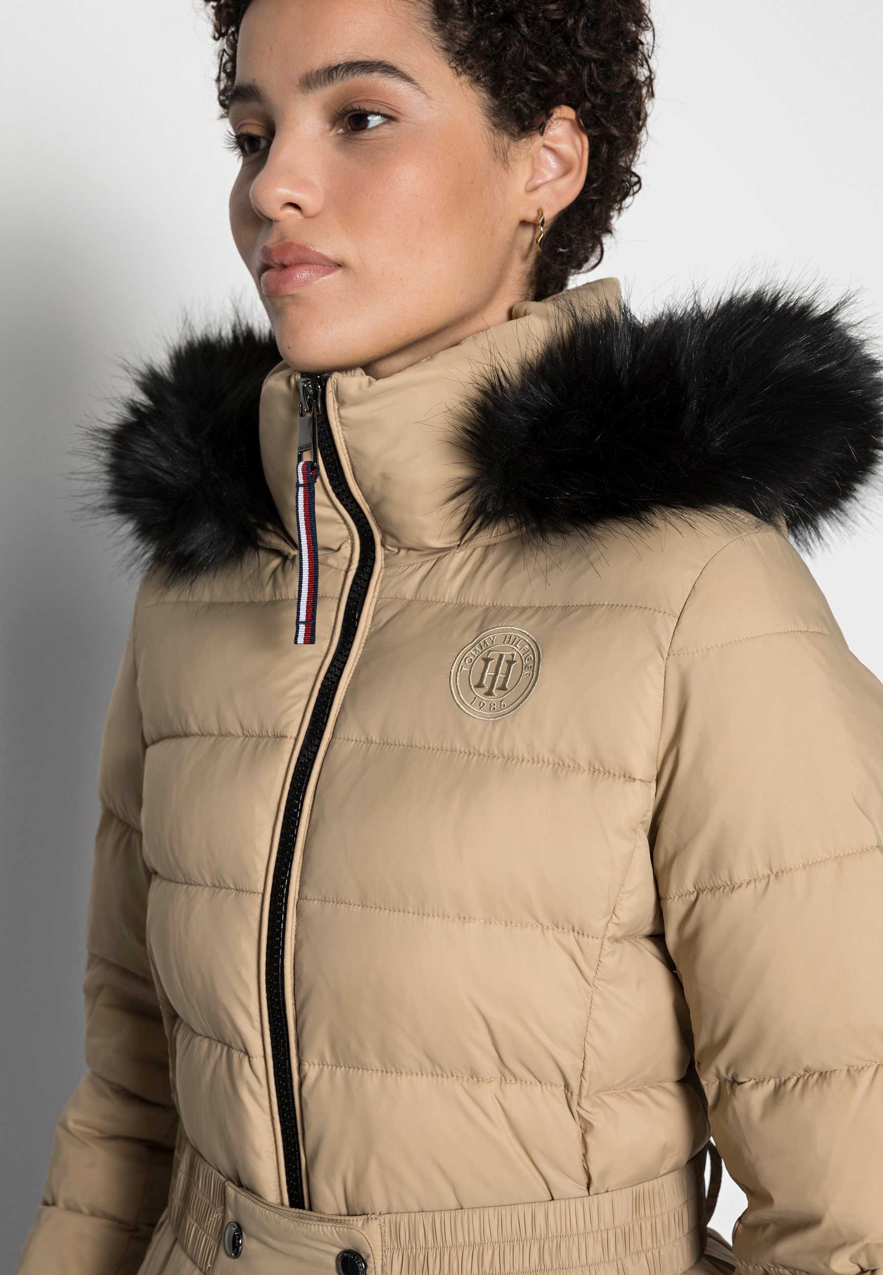 quilted down coat tommy