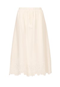 Gonna a campana - ivory