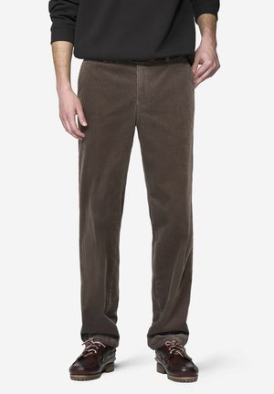 Meyer, EXKLUSIVE CORD CHINO - Stoffhose - stein