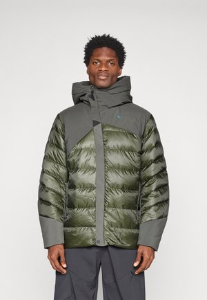 RÅ HOOD JACKET - Down jacket - dark dusty green