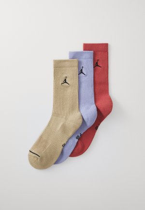 EVERYDAY MAX CREW UNISEX 3 PACK - Sports socks - canyon rust/indigo haze/desert camo