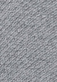 Tejido gris texturizado que muestra un patrón diagonal, tejido con hilos finos, creando una superficie suave y lisa ideal para prendas o tapicería.