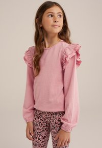 WE Fashion Top s dlouhým rukávem - pink
