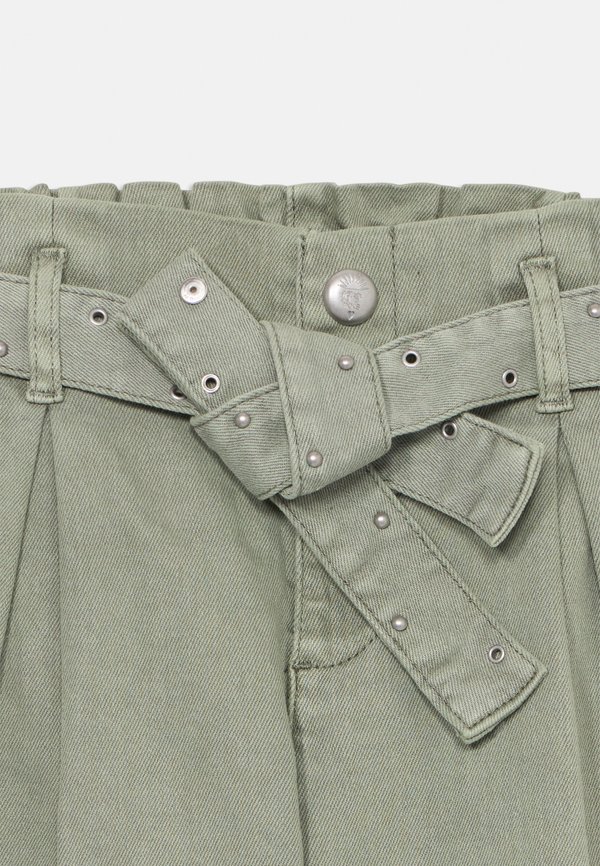 SHORT - Denim shorts - kaki clair3