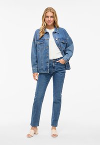 VILA Chaqueta vaquera - light blue denim