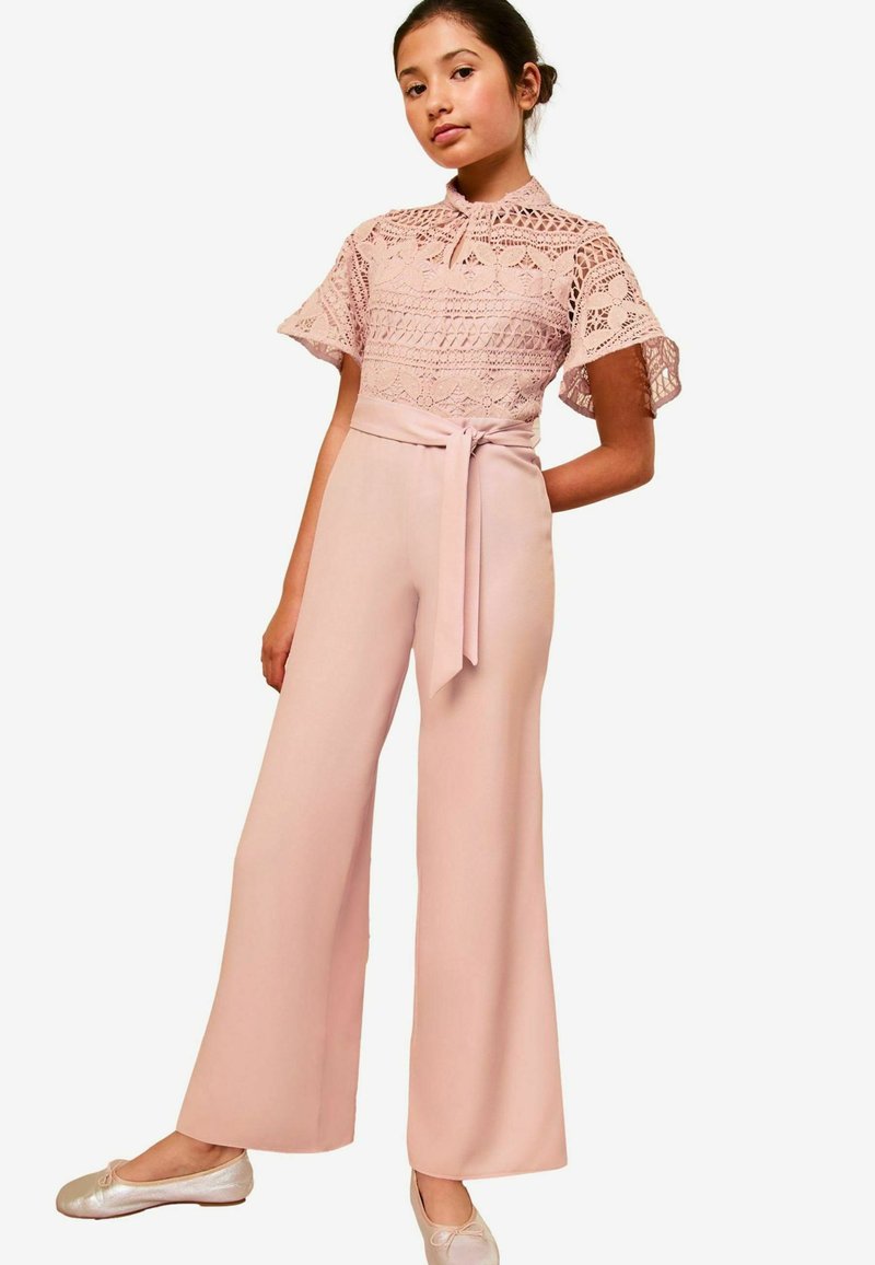 Lipsy FLUTTER SLEEVE - Overal - pink in