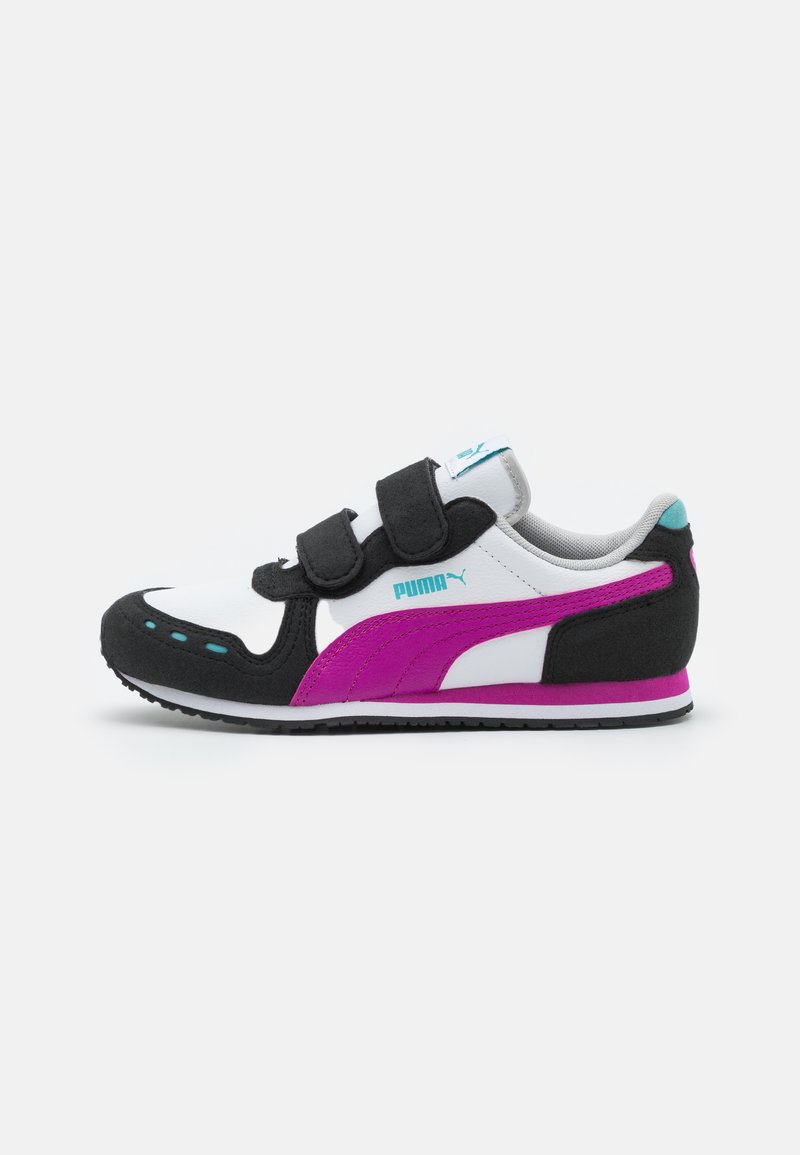 Puma CABANA RACER 20 UNISEX - Sapatilhas - white/deep orchid