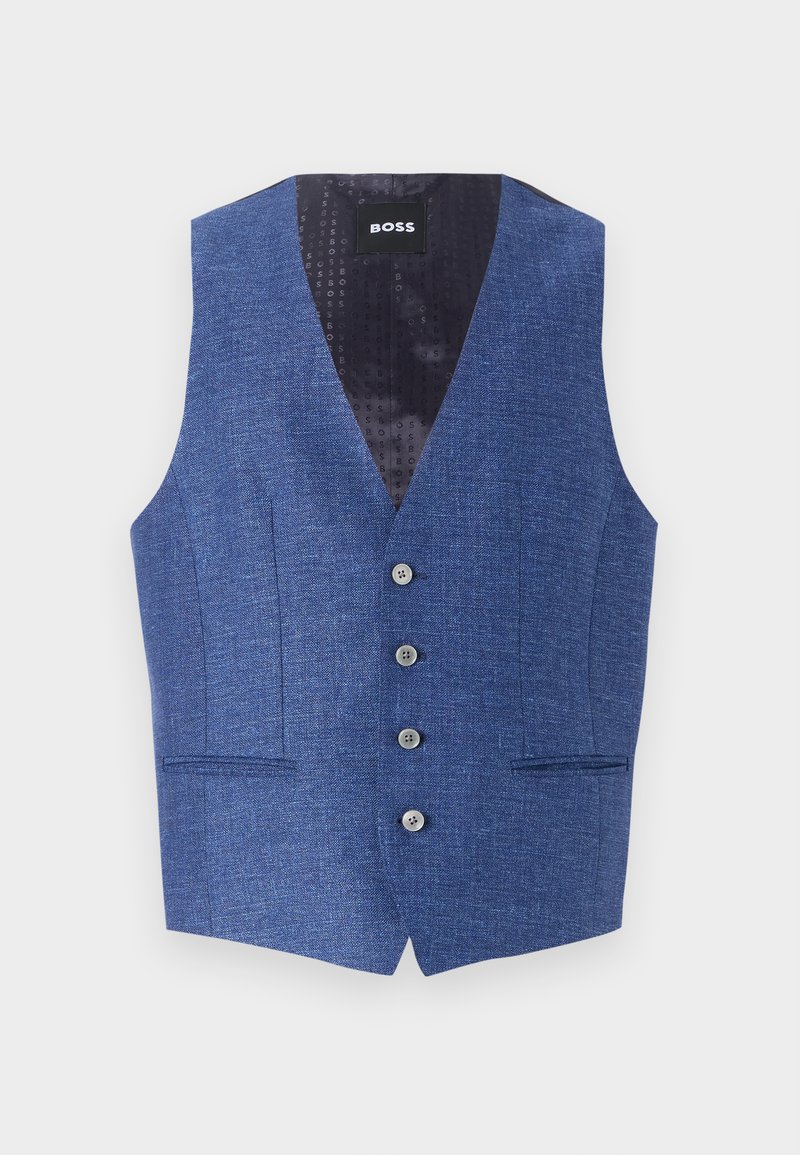 Boss Gilet donkerblauw