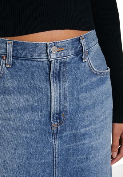 Agolde LEIF SKIRT - Denim skirt - swing