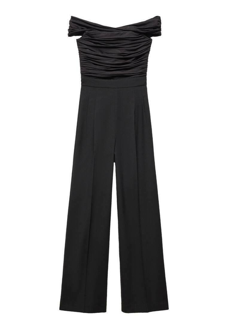 Mango Jumpsuit zwart