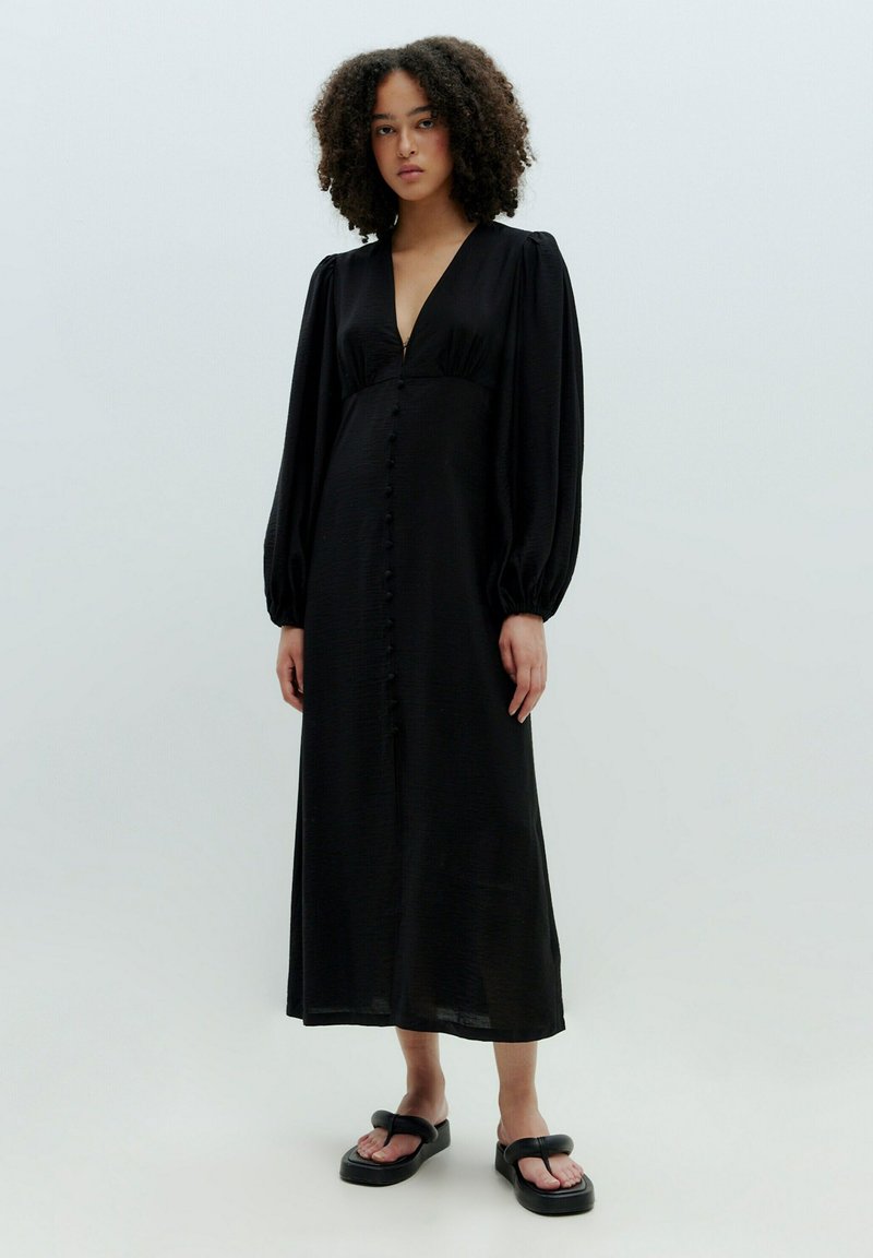 EDITED ALEXA - Shirt dress - schwarz/black - Zalando