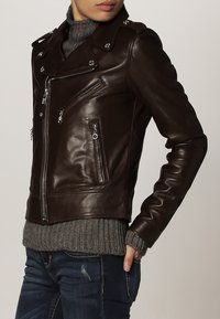 Schott Læderjakker - prune