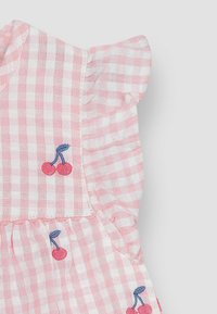 JoJo Maman Bébé CHERRY EMBROIDERED PRETTY-REGULAR FIT - Blúzka - pink