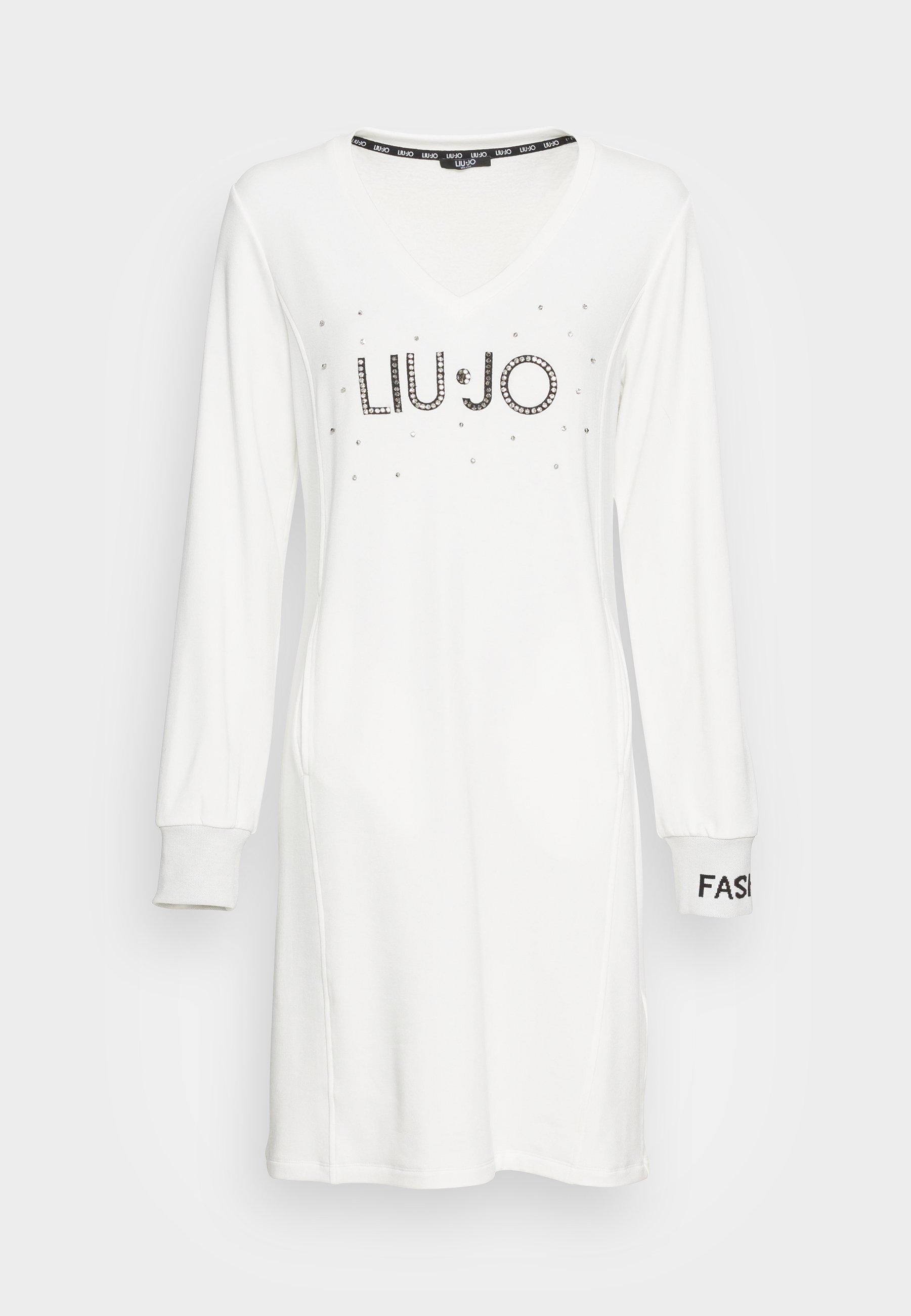 Liu Jo Jeans ABITO FELPA - Kasdienė suknelė - snow white/balta - Zalando.lt