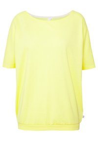 QS T-shirt basic - light yellow