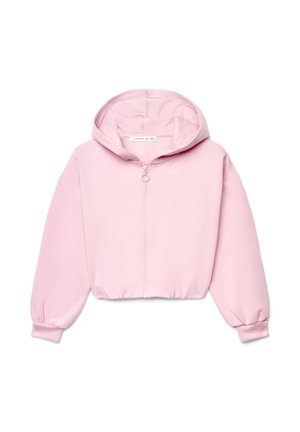 Terranova, FELPA TINTA UNITA - Felpa con zip - rosa