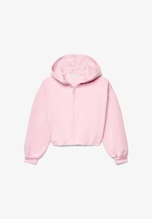 Terranova, FELPA TINTA UNITA - Felpa con zip - rosa
