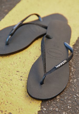 Havaianas SLIM FIT SPARKLE - Infradito - black