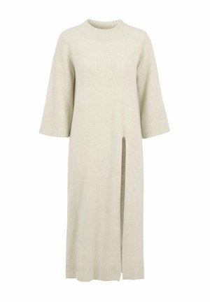 Cellbes of Sweden WITH HIGH SLIT - Maxiklänning - light beige melange