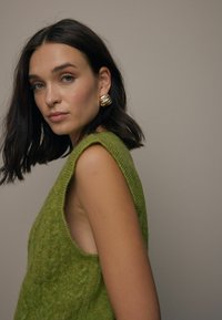 Next CABLE - REGULAR FIT - Väst - green olive